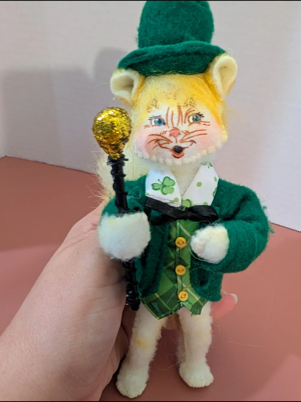 Annalee 2020 7.25 Inch Irish Kitty - St. Patrick's Day